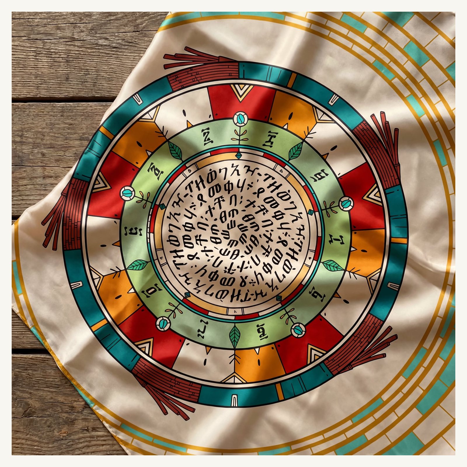 Makeda Aurum circular detail